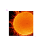 空に太陽がある限り生命は繁栄する月の関係（個別スタンプ：6）