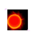 空に太陽がある限り生命は繁栄する月の関係（個別スタンプ：31）