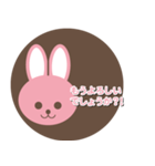 ぴんくのうさぎくりにっく（個別スタンプ：31）