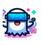 Cyberな Ghost（個別スタンプ：1）