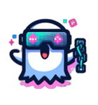 Cyberな Ghost（個別スタンプ：2）