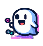 Cyberな Ghost（個別スタンプ：3）