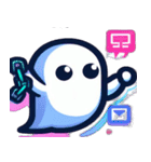 Cyberな Ghost（個別スタンプ：7）