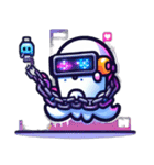 Cyberな Ghost（個別スタンプ：23）