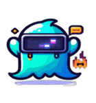 Cyberな Ghost（個別スタンプ：30）