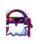 Cyberな Ghost（個別スタンプ：37）