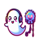 Cyberな Ghost（個別スタンプ：38）