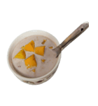 食品シリーズ:祖父母の小豆ミルク #17（個別スタンプ：3）