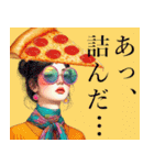 pizza+girl（個別スタンプ：38）