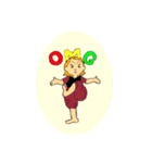 カラリパヤットアイシュちゃん1（個別スタンプ：5）