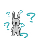 とんがるウサギ うしゃ丸（個別スタンプ：20）