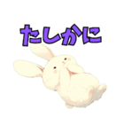 ウサギの毎日使える☆日常スタンプ No.2（個別スタンプ：19）