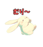 ウサギの毎日使える☆日常スタンプ No.2（個別スタンプ：25）