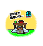 こたつクマ(春)（個別スタンプ：6）