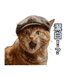 名探偵！猫ミーム（個別スタンプ：14）