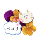 春のお花と猫ちゃん（個別スタンプ：25）