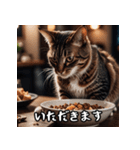 敬語を話す猫（個別スタンプ：2）