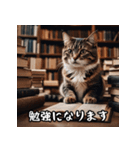 敬語を話す猫（個別スタンプ：21）