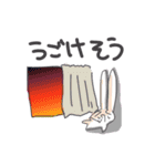 ウサギのスタンプをかきました3（個別スタンプ：9）