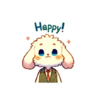 ふわふわうさぎのmomo（個別スタンプ：8）