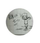 【去年の手帳】に描いてた落書き達（個別スタンプ：18）