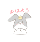 ポジうさ（個別スタンプ：2）