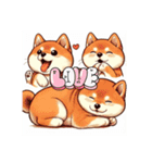 柴犬 Shiba Inu（個別スタンプ：12）