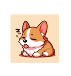 ウェルシュ・コーギー Welsh Corgi（個別スタンプ：14）