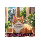 表情豊かな猫ポーズ（個別スタンプ：36）