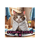 表情豊かな猫ポーズ（個別スタンプ：39）