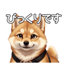 かわいい柴犬の丁寧な敬語（個別スタンプ：22）