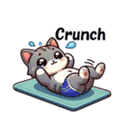 筋トレCats（個別スタンプ：2）
