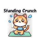 筋トレCats（個別スタンプ：3）