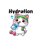 筋トレCats（個別スタンプ：8）