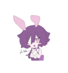 ラビットな双子（個別スタンプ：12）
