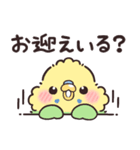 ふんわりインコちゃんの家族連絡（個別スタンプ：25）