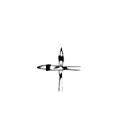 【復刻】頭悪武谷数字（個別スタンプ：11）