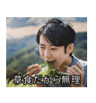 草食系男子たち（個別スタンプ：14）