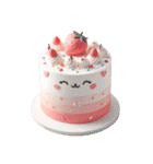 可愛いケーキ（個別スタンプ：1）