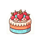 可愛いケーキ（個別スタンプ：3）