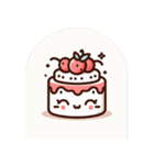 可愛いケーキ（個別スタンプ：8）