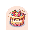 可愛いケーキ（個別スタンプ：25）