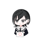 朝弱いヤツ（ウルフ）（個別スタンプ：7）