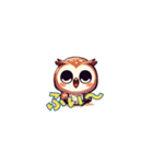 フクロウの日（個別スタンプ：1）