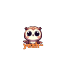 フクロウの日（個別スタンプ：7）