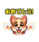 コーギー犬ころすけ（個別スタンプ：20）