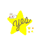 Yes＆はい★スタンプ（個別スタンプ：9）