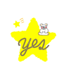 Yes＆はい★スタンプ（個別スタンプ：11）