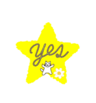 Yes＆はい★スタンプ（個別スタンプ：15）