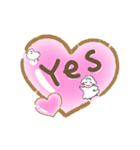 Yes＆はい★スタンプ（個別スタンプ：21）